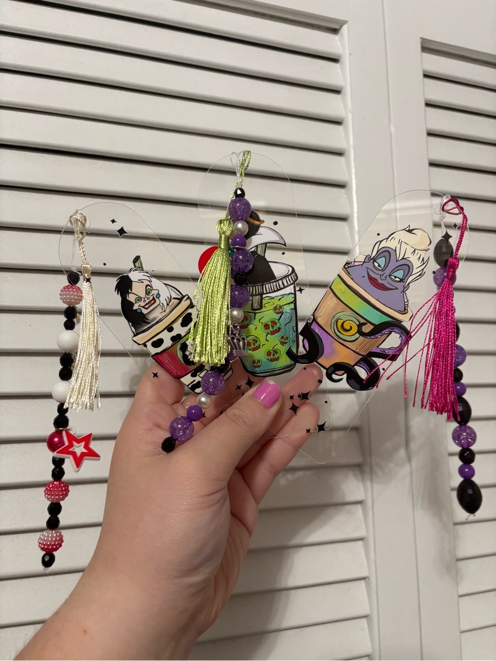 Movie fandom vibes handcrafted bookmarks by me-pick one - Picture 2 of 3